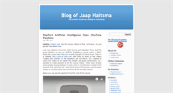 Desktop Screenshot of jaap.haitsma.org