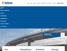 Tablet Screenshot of haitsma.nl